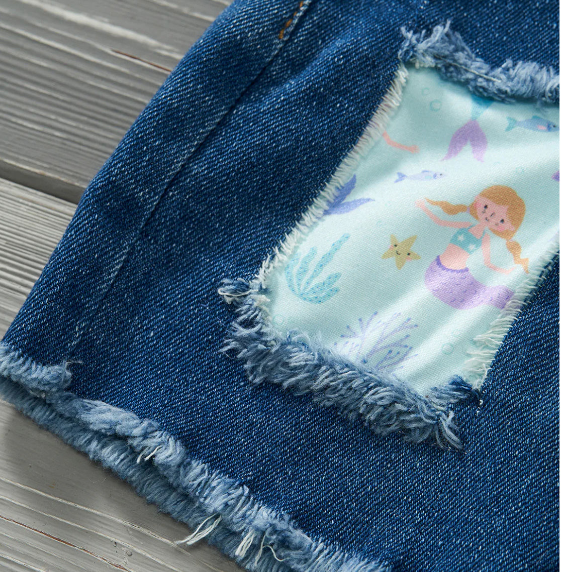 Mermaid Dreams -2pc Denim Set