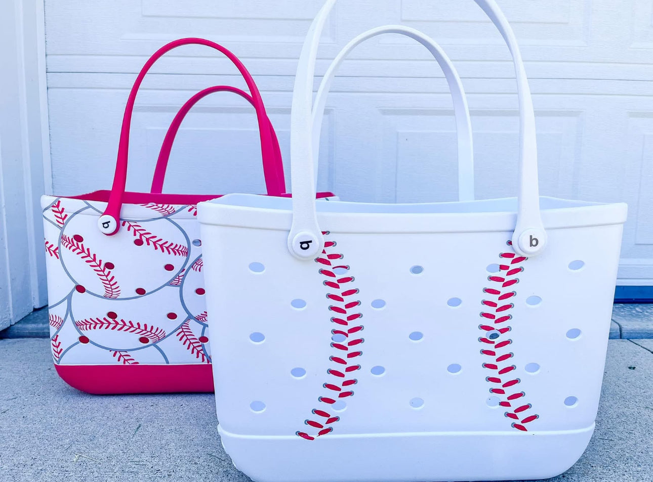 Baseball EVA Bag - large Red
