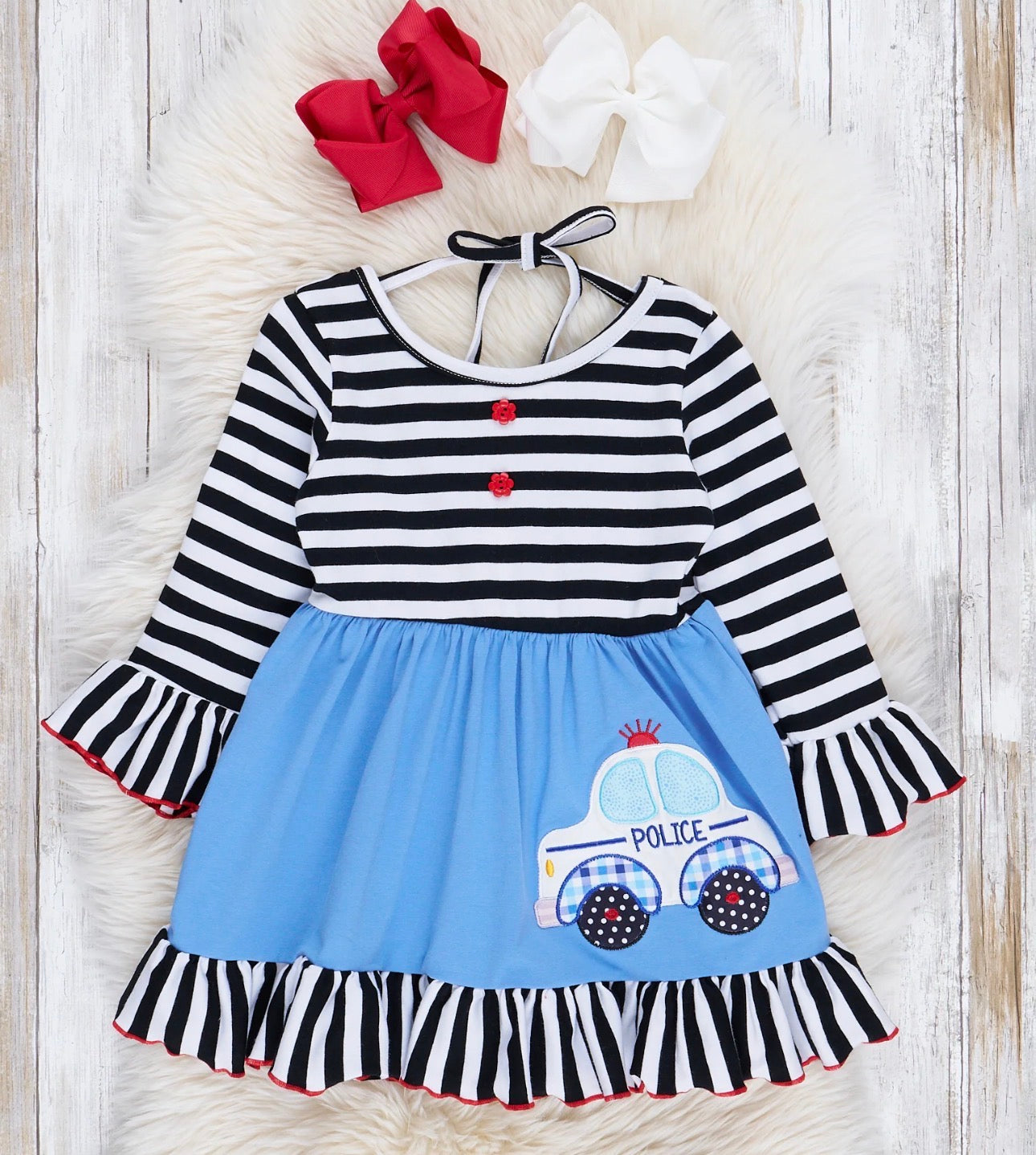 Striped Police Dress