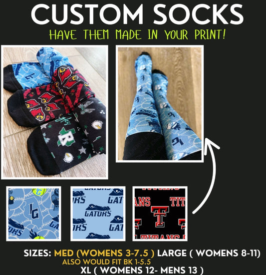 Special-Order- Sabrina K- Team Socks