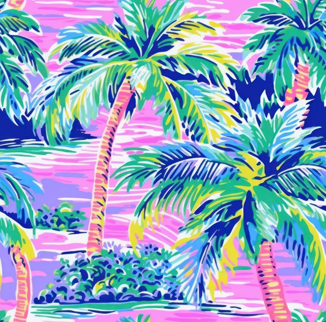 Palm Paradise -Romper