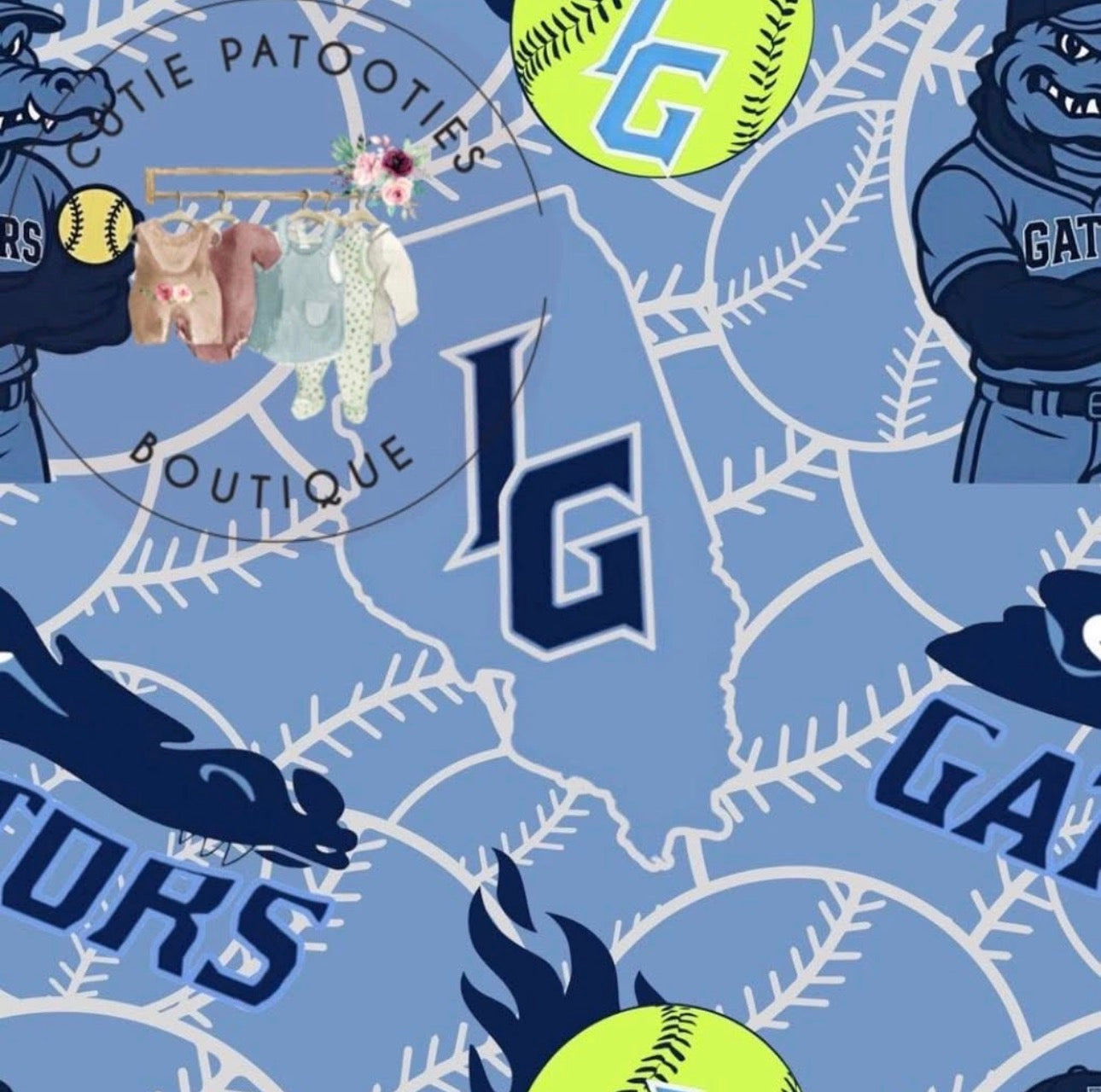 Gators Softball Blanket