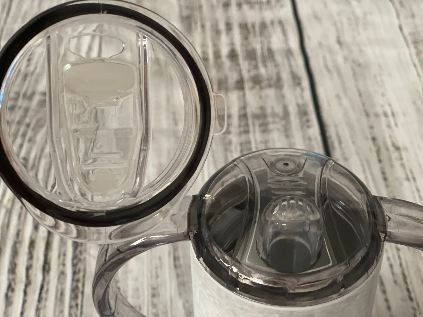 Pink Rainbow Mama & Mini Tumbler set