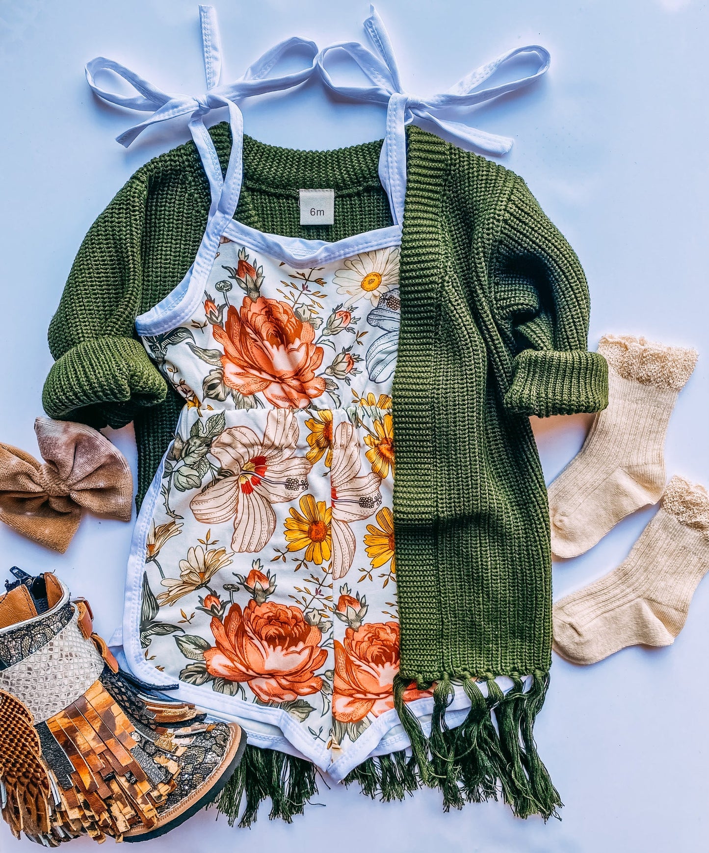 Vintage Floral Jumper