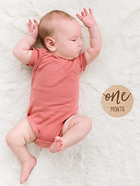 Wooden Monthly Photo Props