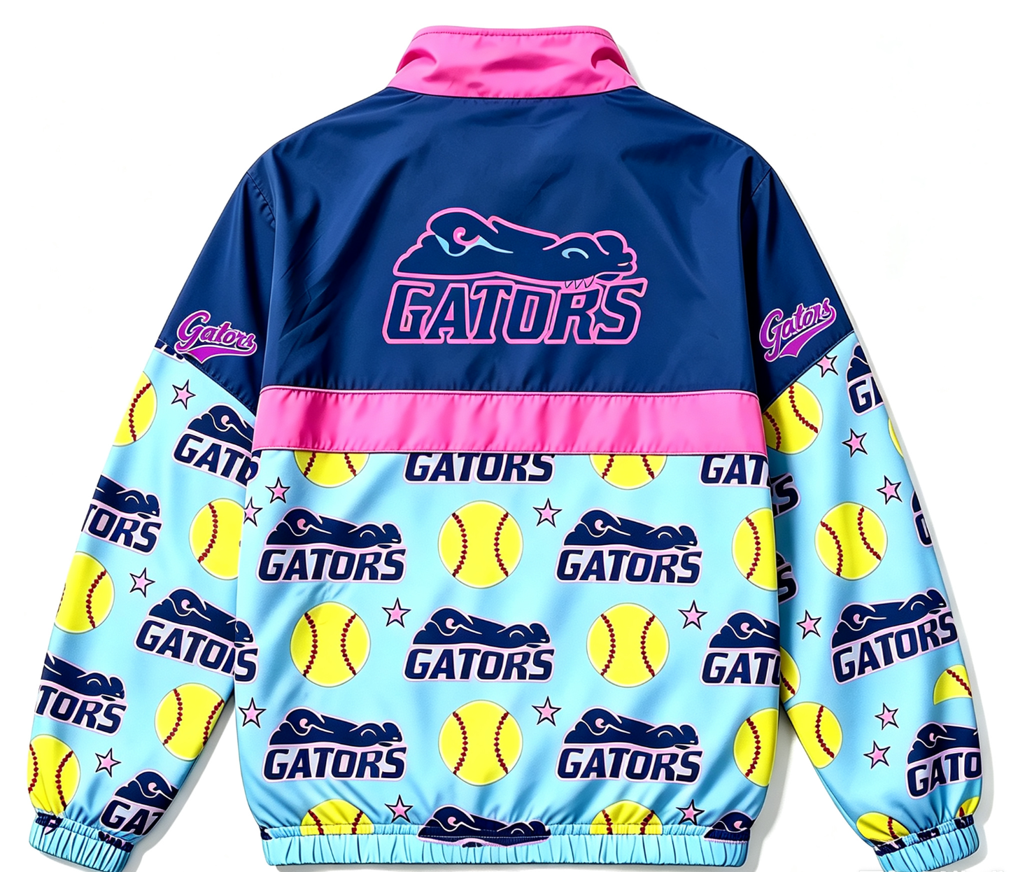 Gators Fast Pitch Team Jacket - Pink
