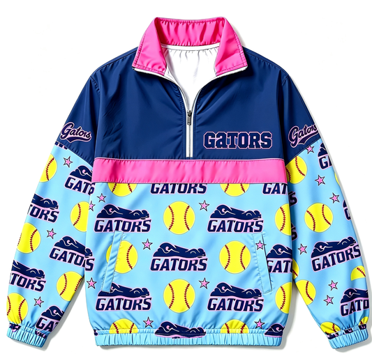 Gators Fast Pitch Team Jacket - Pink