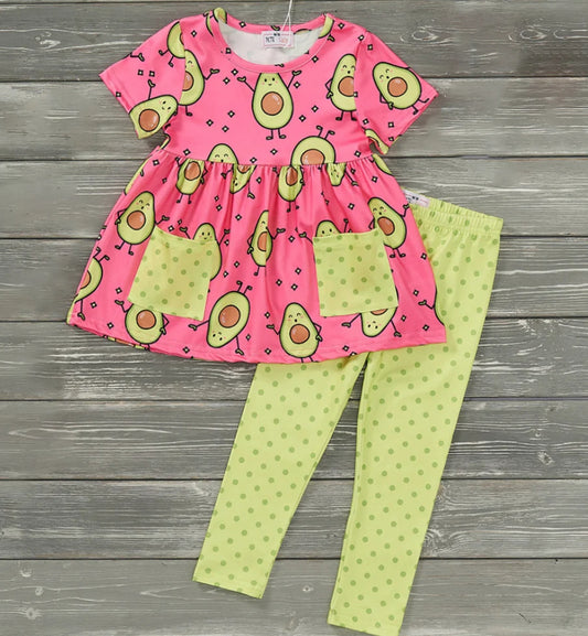 Adorable Avocados -2pc Set