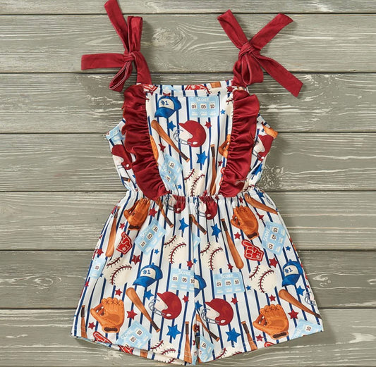 Vintage Baseball - Jumpsuit Romper