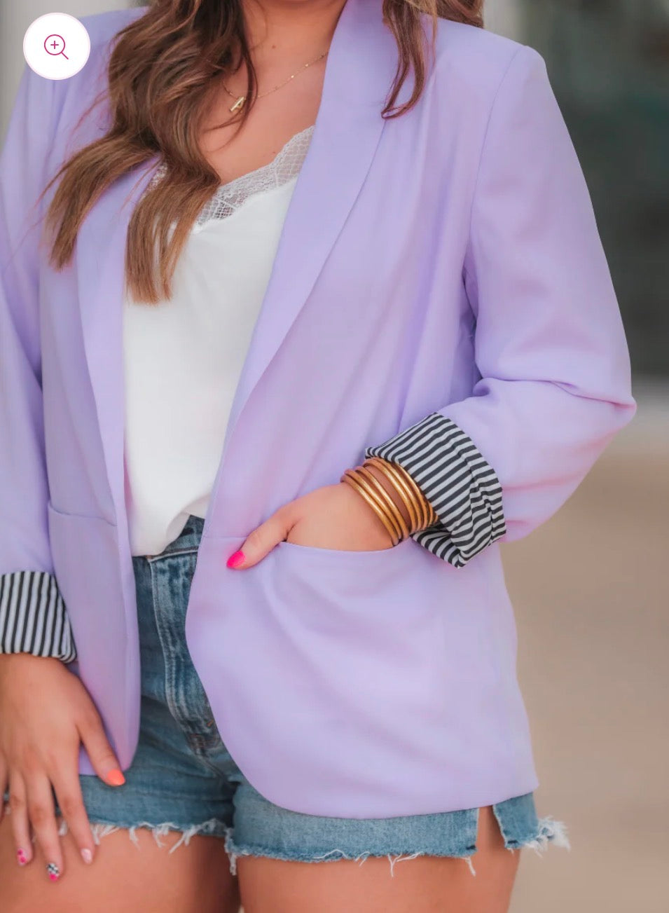 Women’s Blazer - Lavender