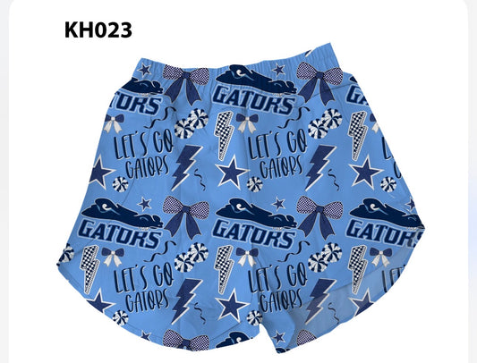 Gators High Waisted Shorts - Womens/Girls