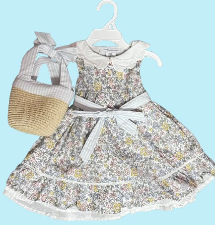 Floral Scalloped Dress