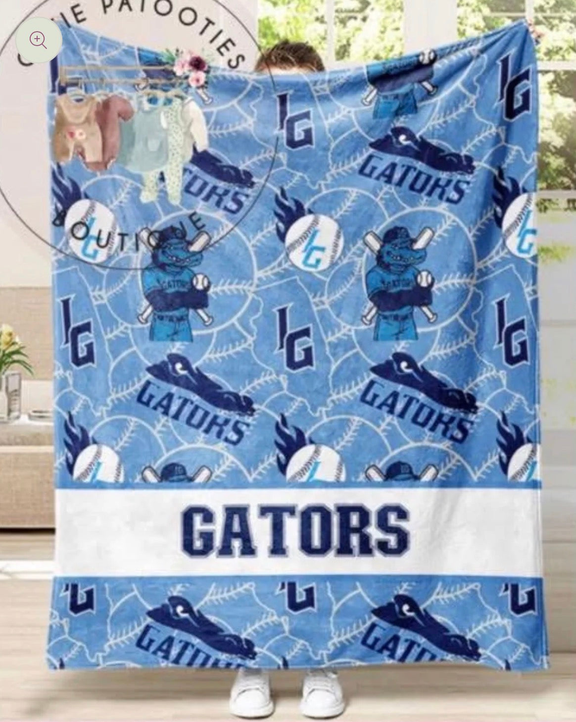 IL Gators Blanket