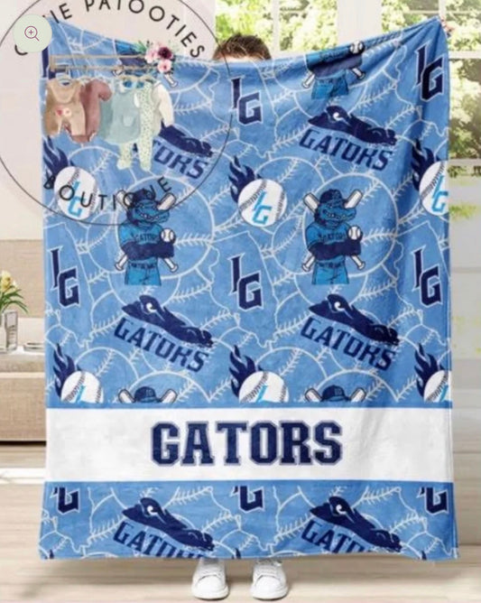 IL Gators Blanket