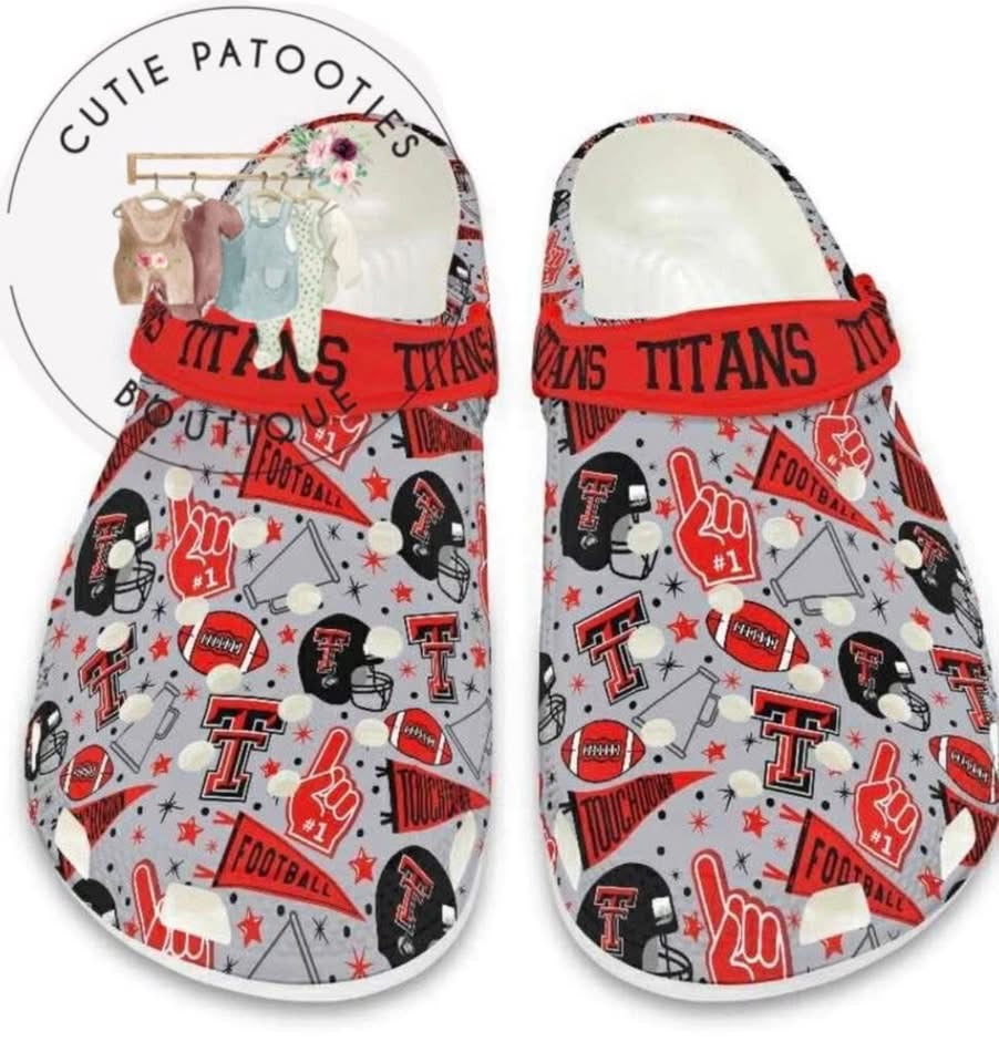 Pre-Order - Titans Fans Eva Slip-On Shoes