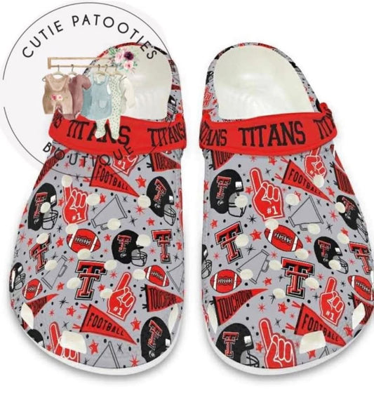 Pre-Order - Titans Fans Eva Slip-On Shoes