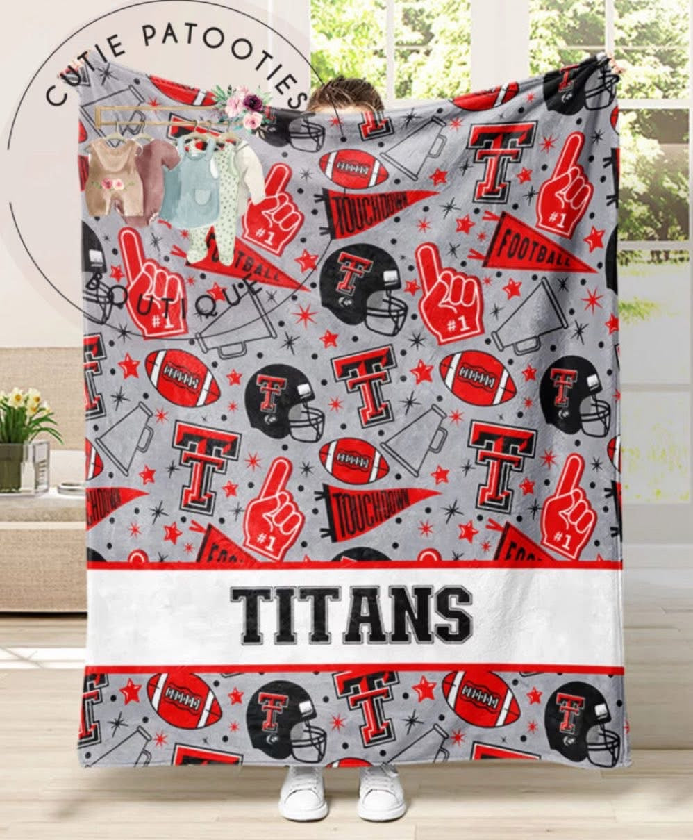 Pre-Order Titans Fan Blanket