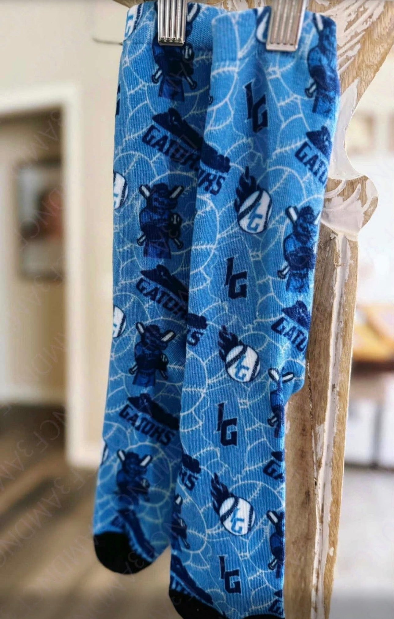 Gators Baseball Socks