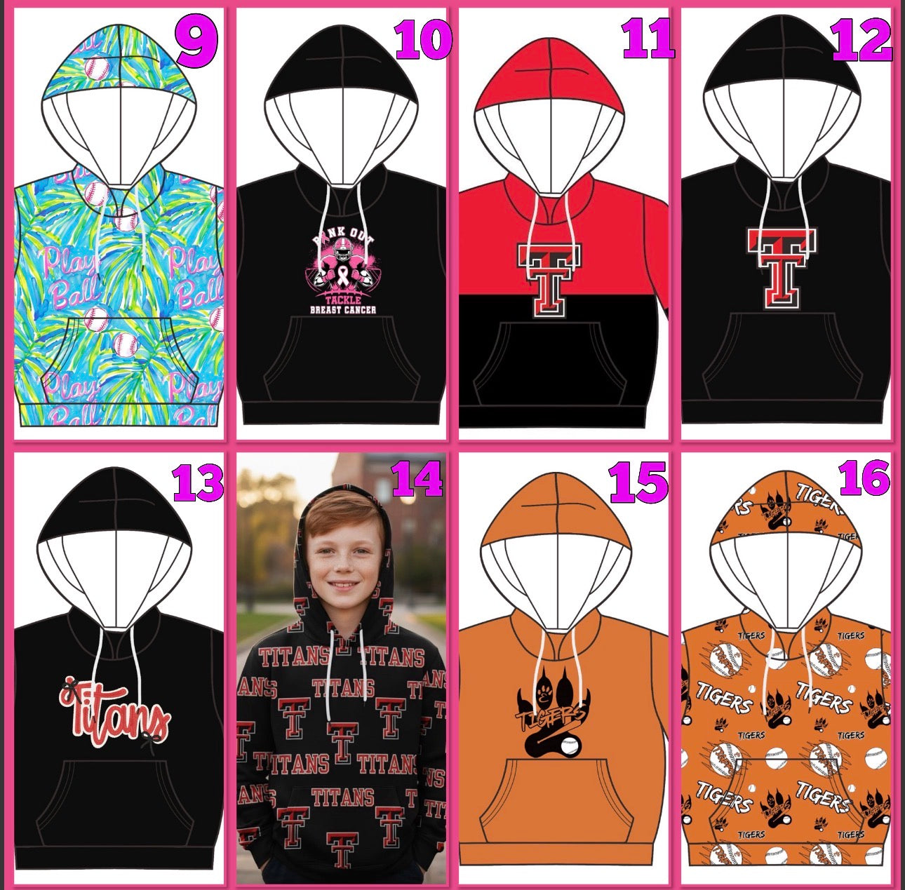 Special Order - Team Hoodies - Sarah B