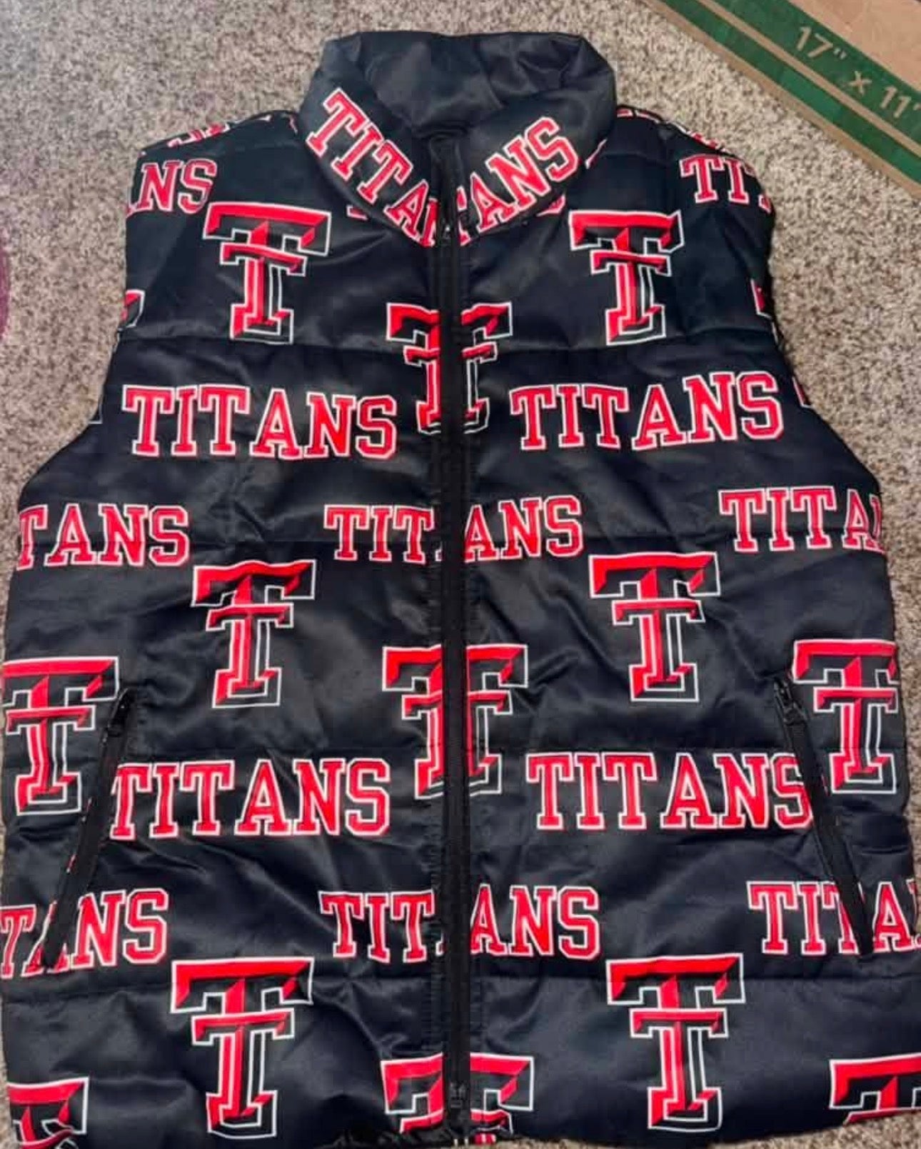 Special Order - Alli H - Titans Vest