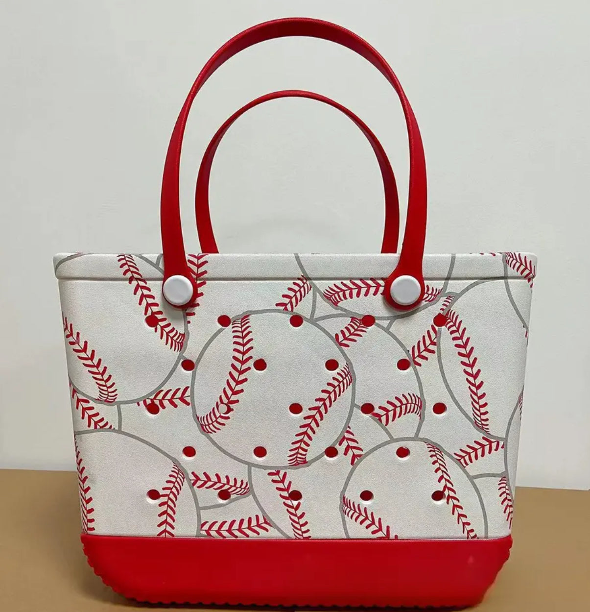 Baseball EVA Bag - Small Red