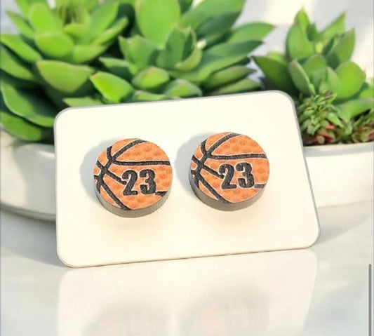Special Order -Sarah S - Sports Stud Earrings