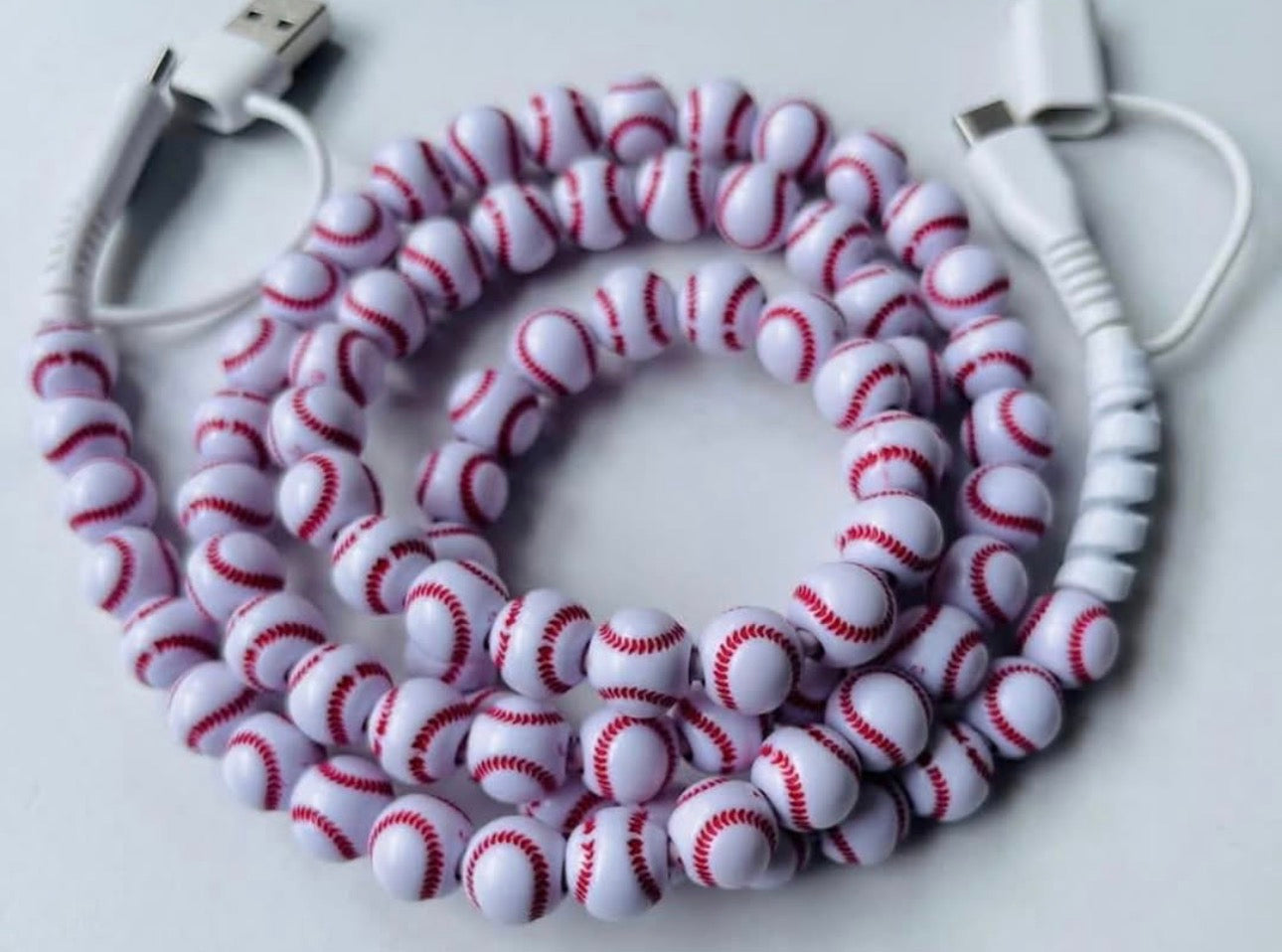 4 in 1 Beaded Sports Charging Cord