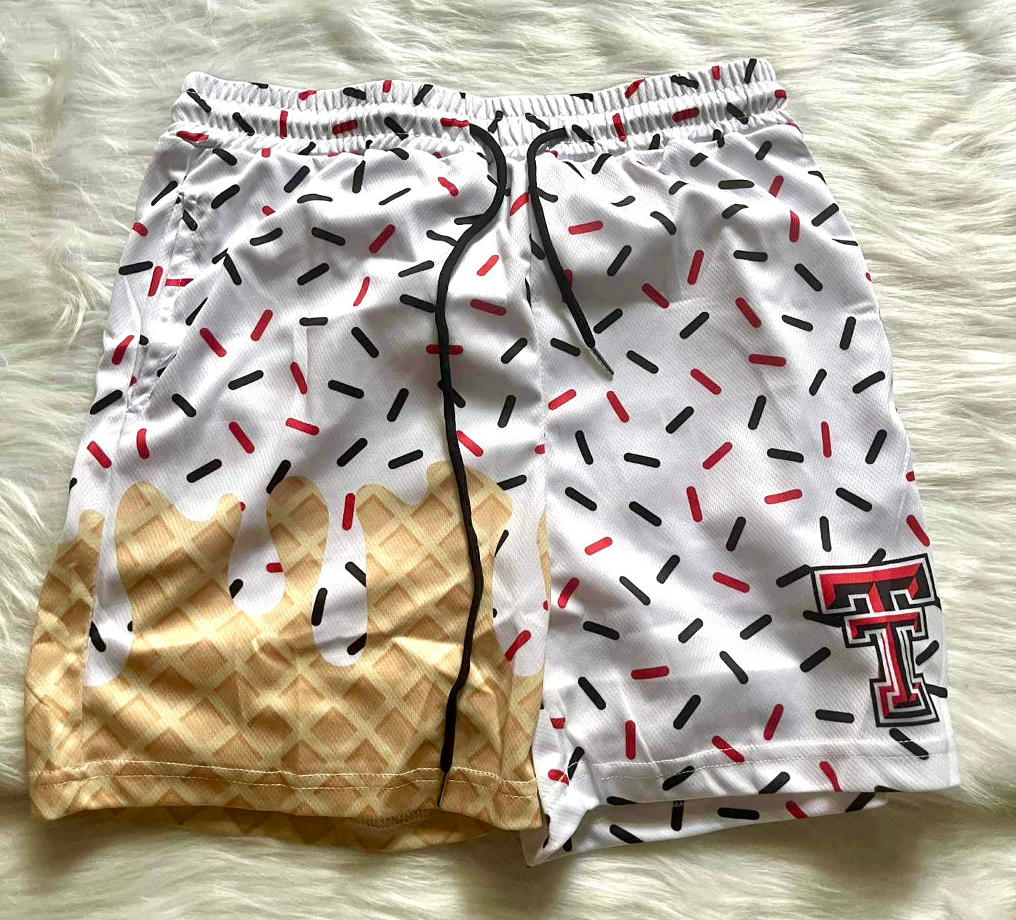 Pre-Order - Titans White Drip Shorts