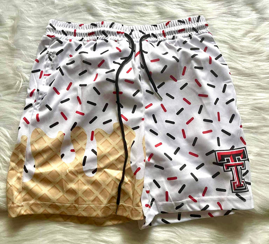 Pre-Order - Titans White Drip Shorts