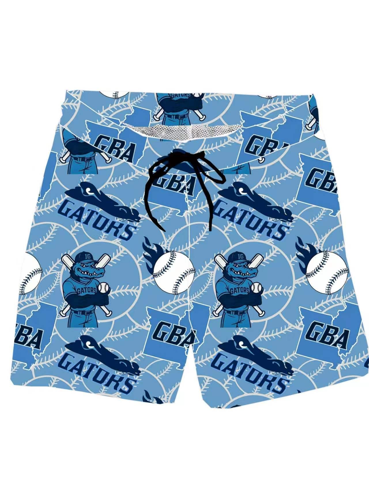 GBA Blue Gators Baseball Shorts