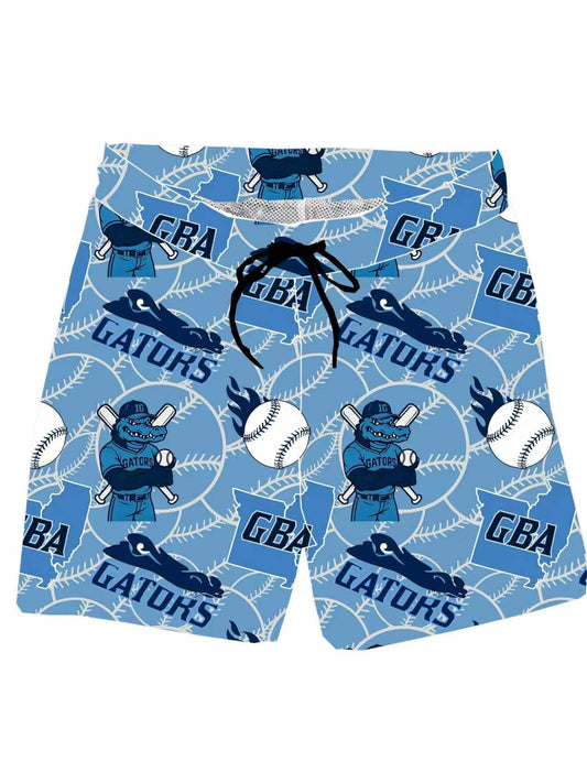 G Blue Gators Baseball Shorts