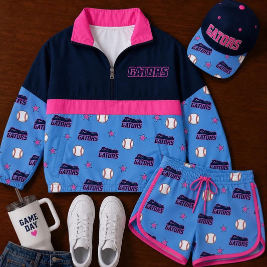 IL Gators Team Jacket - Pink