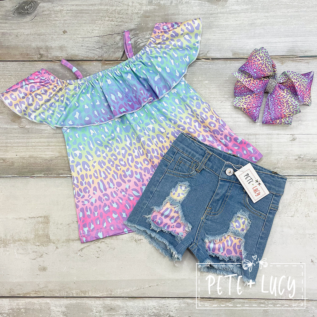 Pastel Jungle- 2pc Set