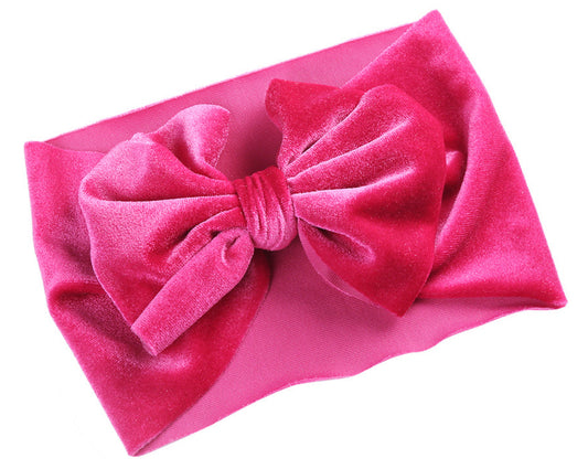 Bow headband -Pink