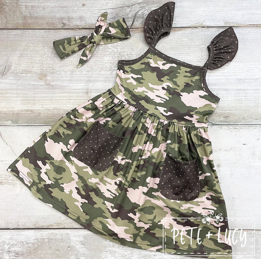 Camo Cuties-Dress