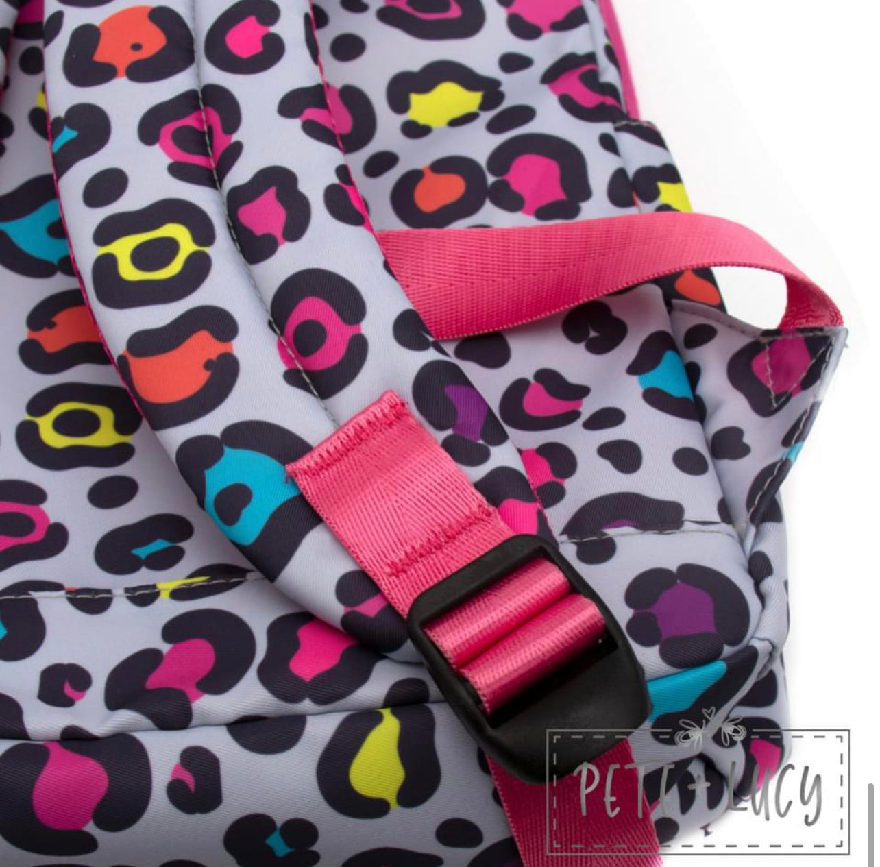 Neon Leopard Backpack Bundle