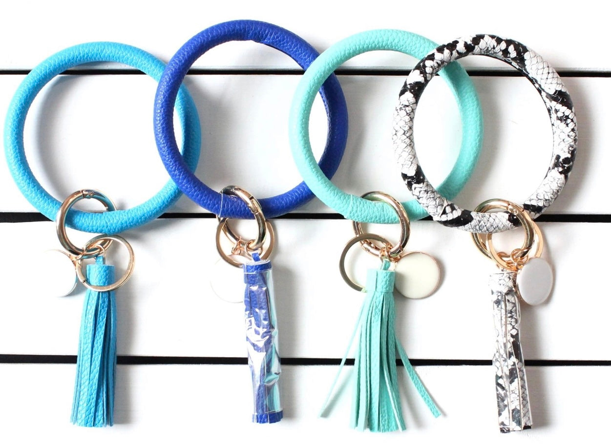 Key Ring Bangels w/ Tassel