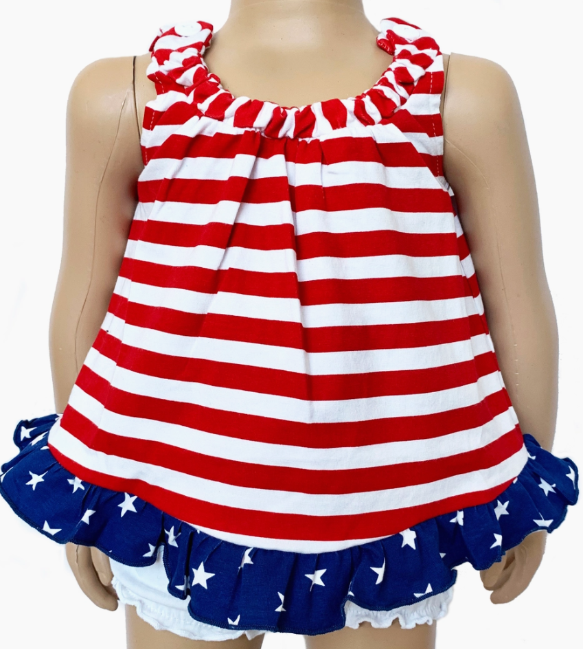 4th of July Swing Tank Top