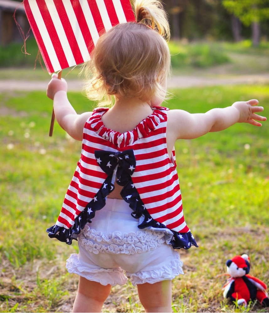 4th of July Swing Tank Top