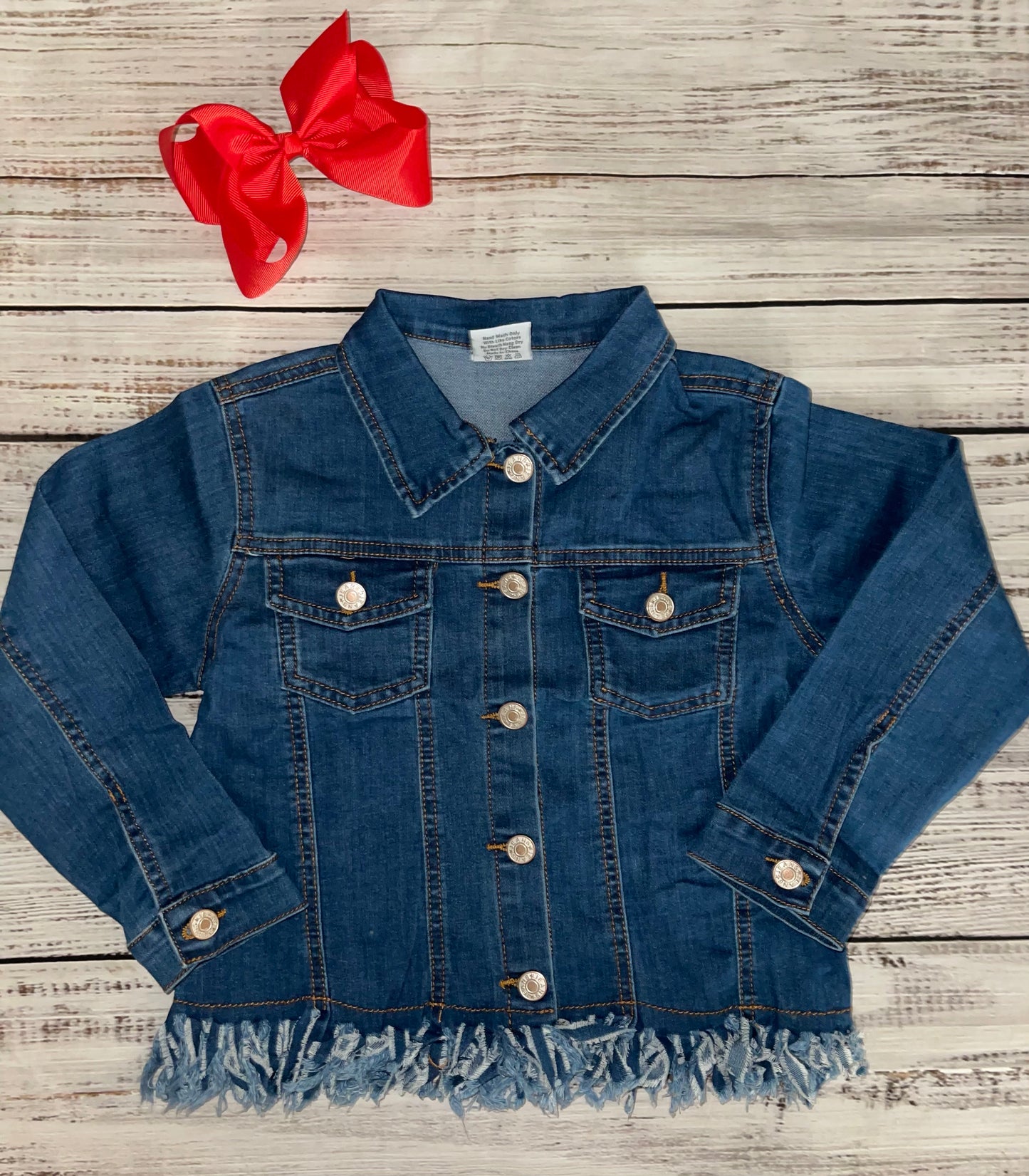 Fringe Denim Jacket