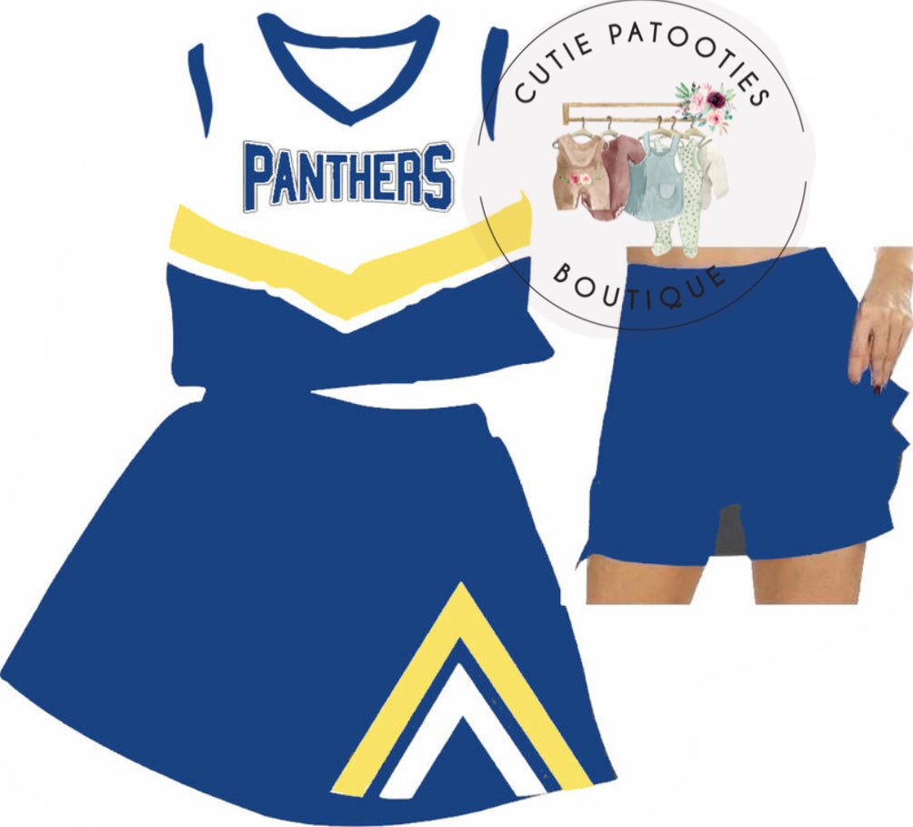 Panthers Cheer 2pc Set