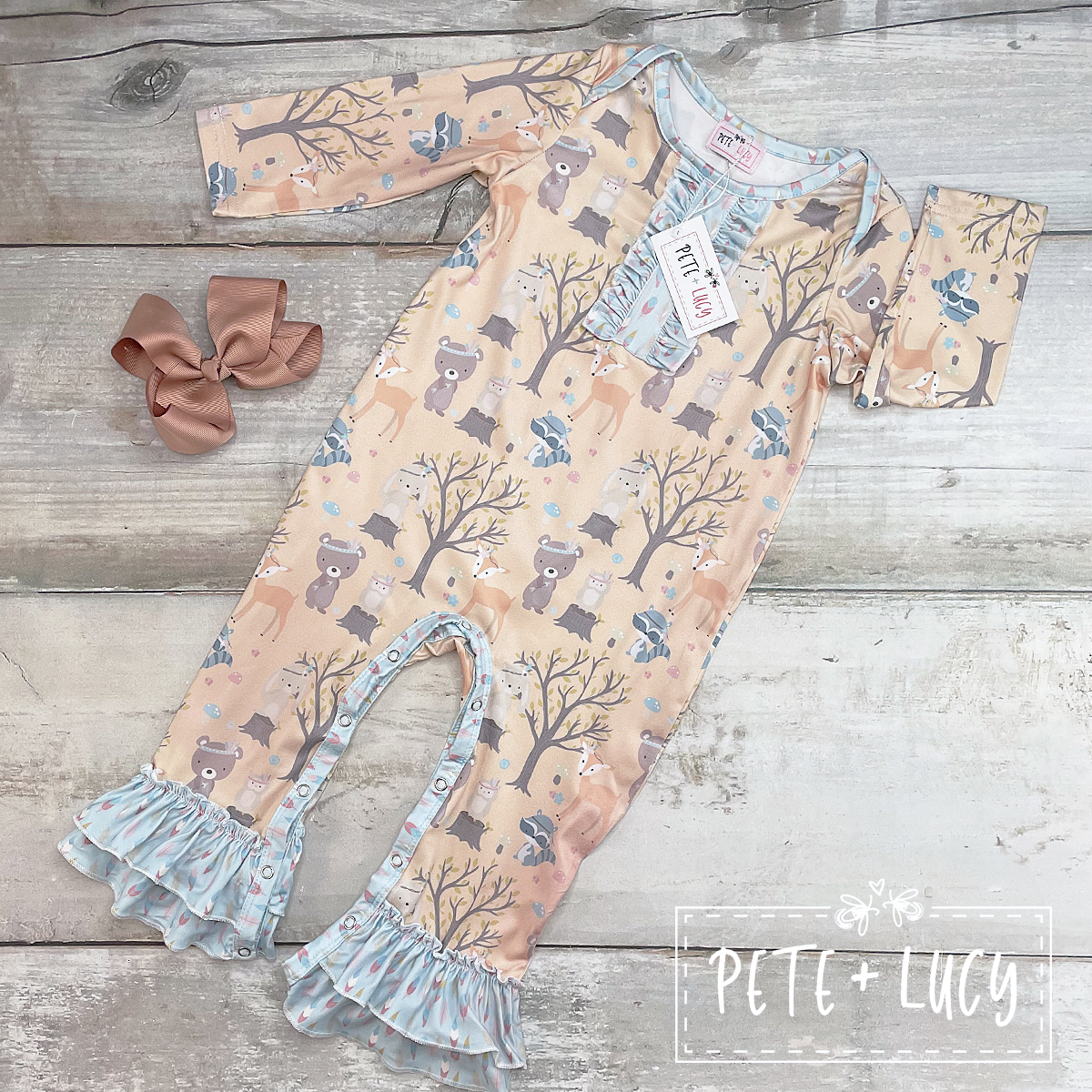 Boho Woodland Romper