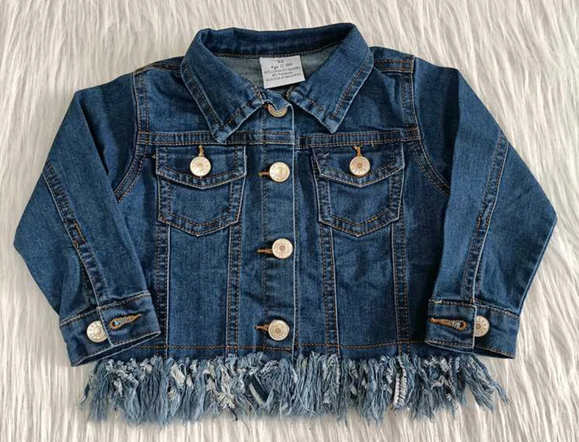 Fringe Denim Jacket