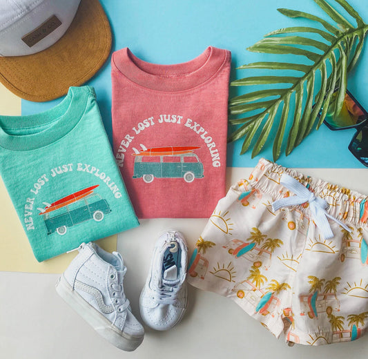 Mauve Explorin’ Tee