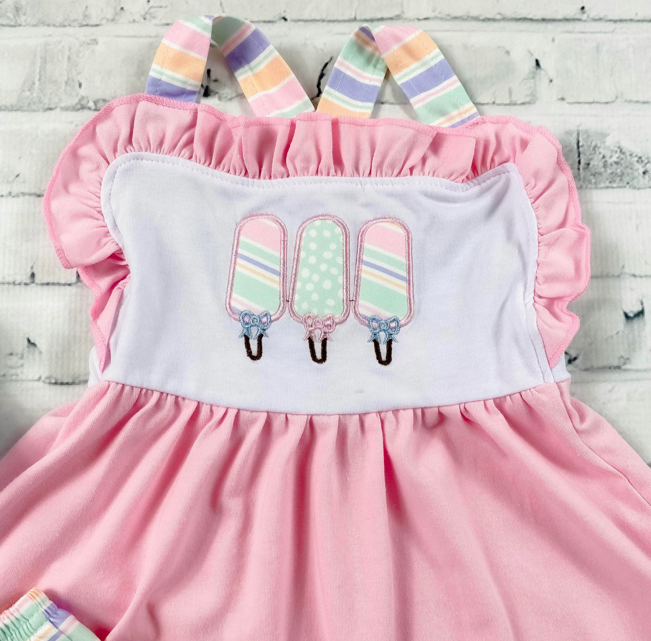 Popsicle Shorts Set