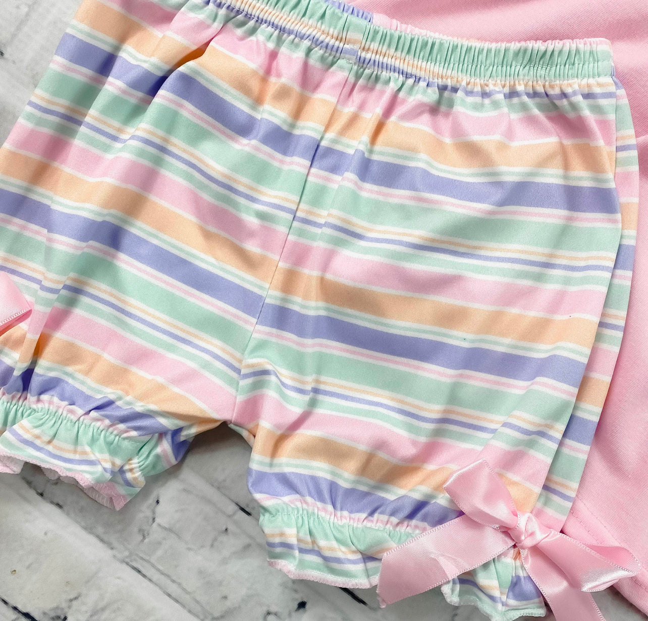 Popsicle Shorts Set