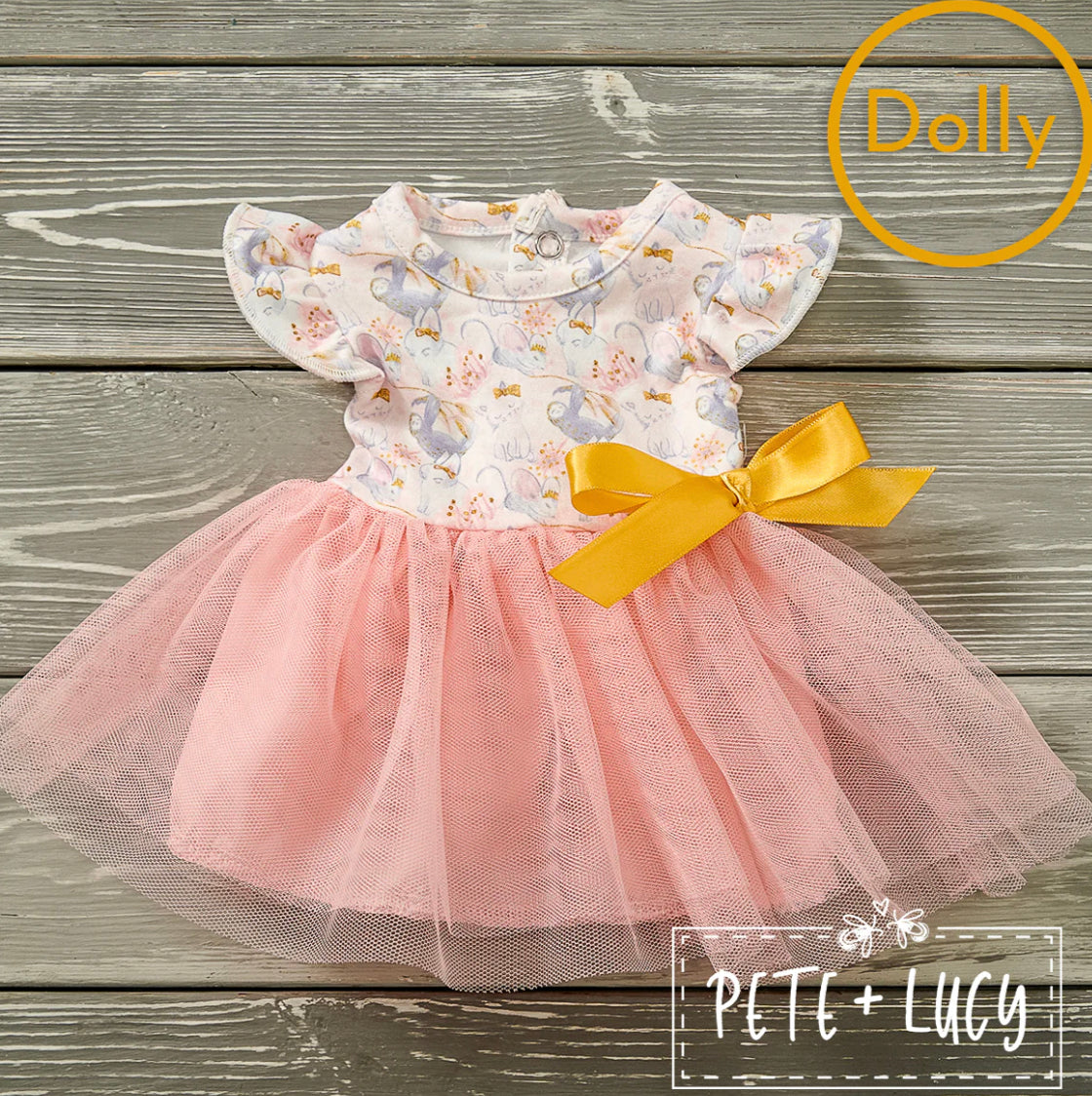 Furry Friends - Doll Dress