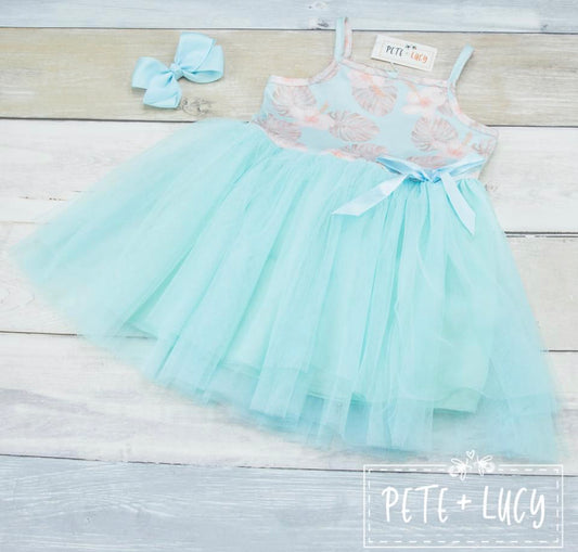 Relaxing Surf Tulle Dress