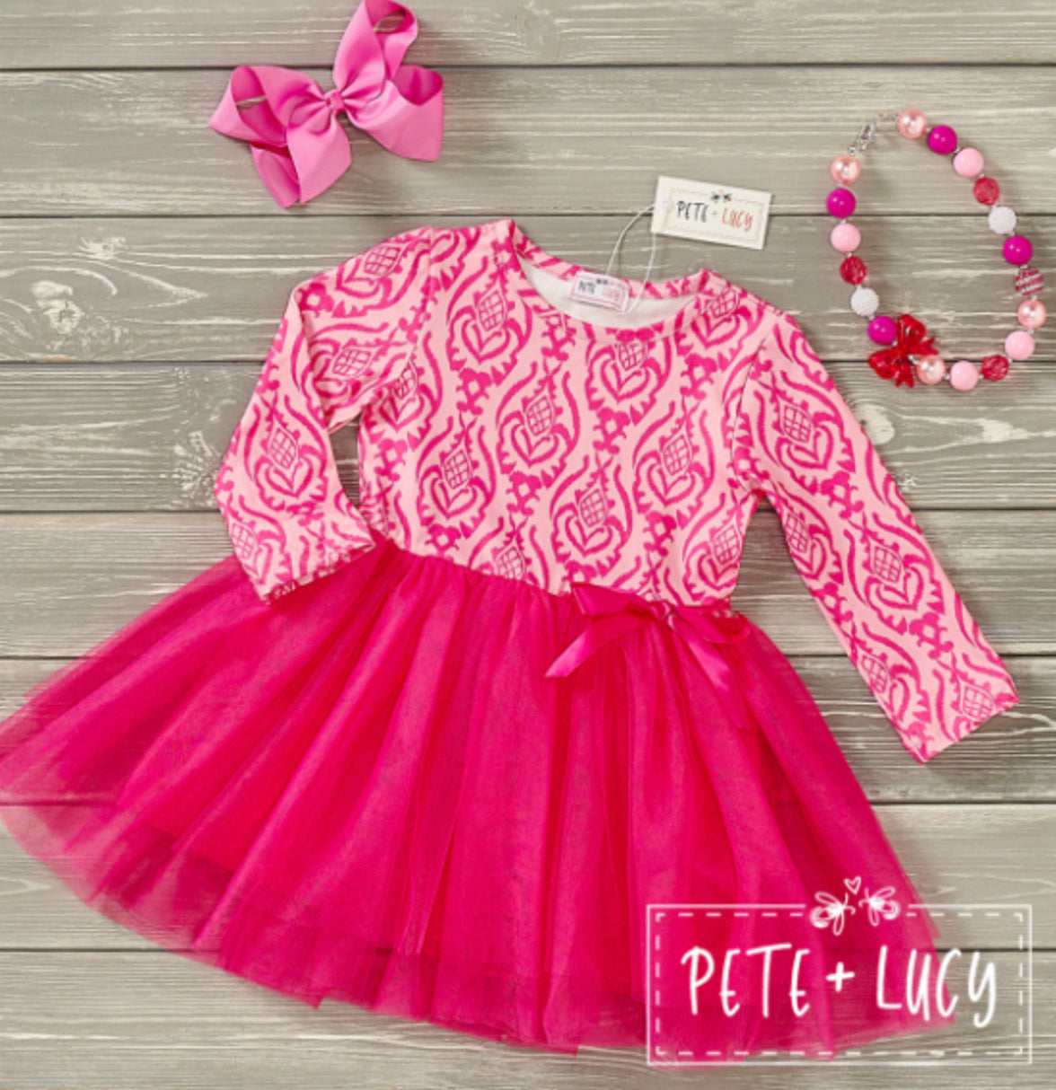 Pink Moroccan -Dress