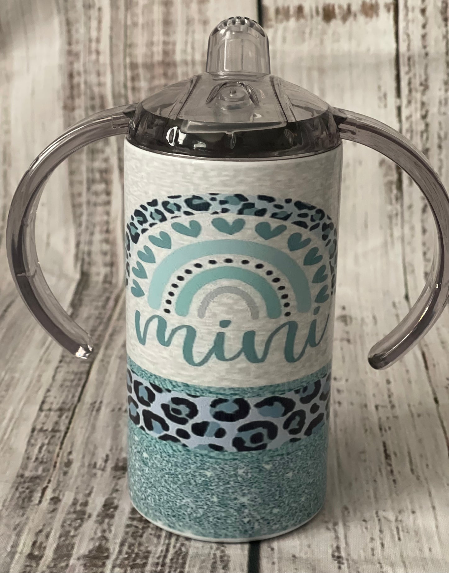 Blue Rainbow Mini Tumbler